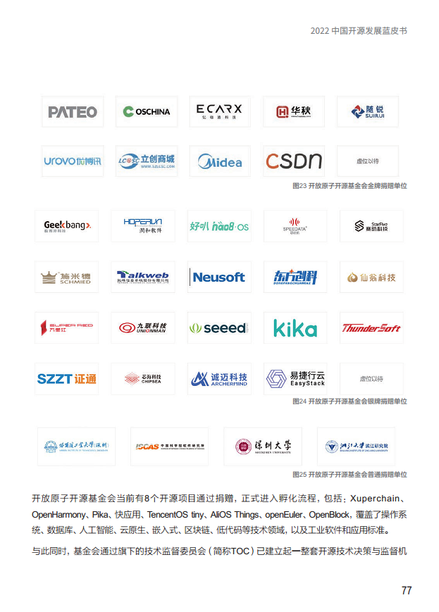  2022中国开源发展蓝皮书图片
