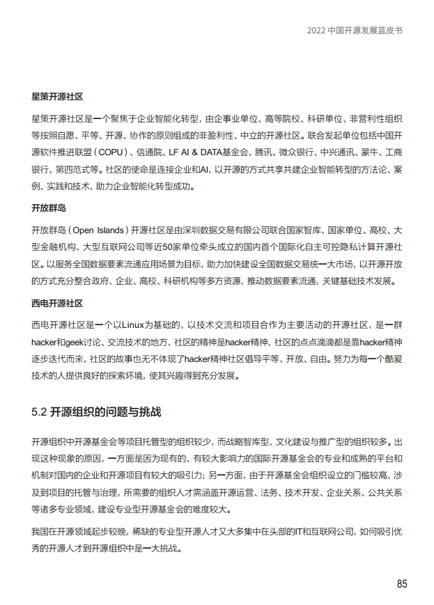  2022中国开源发展蓝皮书图片