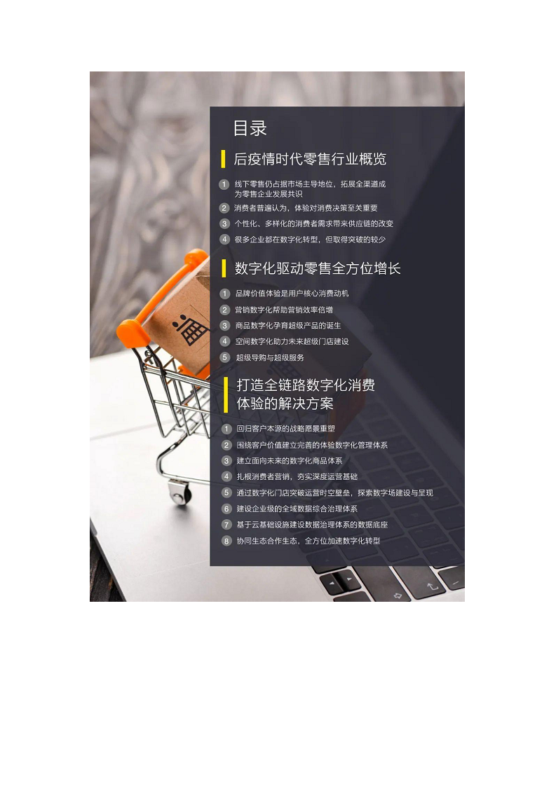未来零售数字化白皮书——数字化驱动价值回归图片