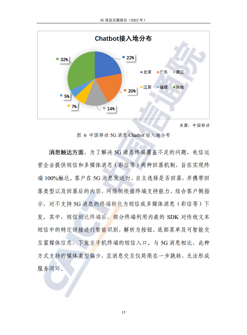 5G消息发展报告（2022年）图片