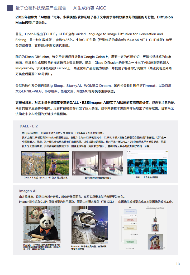 AIGC/AI生成内容产业展望报告图片