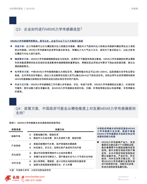 2022年MEMS力学传感器市场分析简报图片