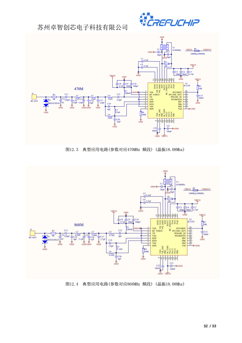 ZC2103无线收发芯片图片