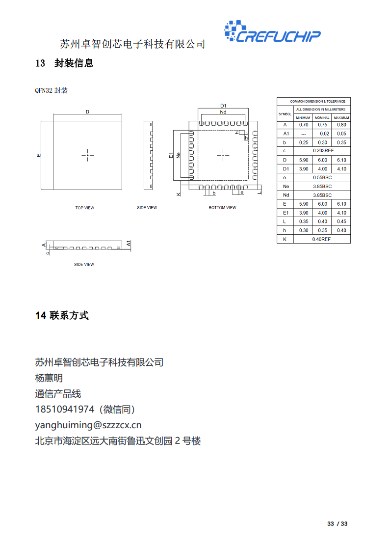 ZC2103无线收发芯片图片