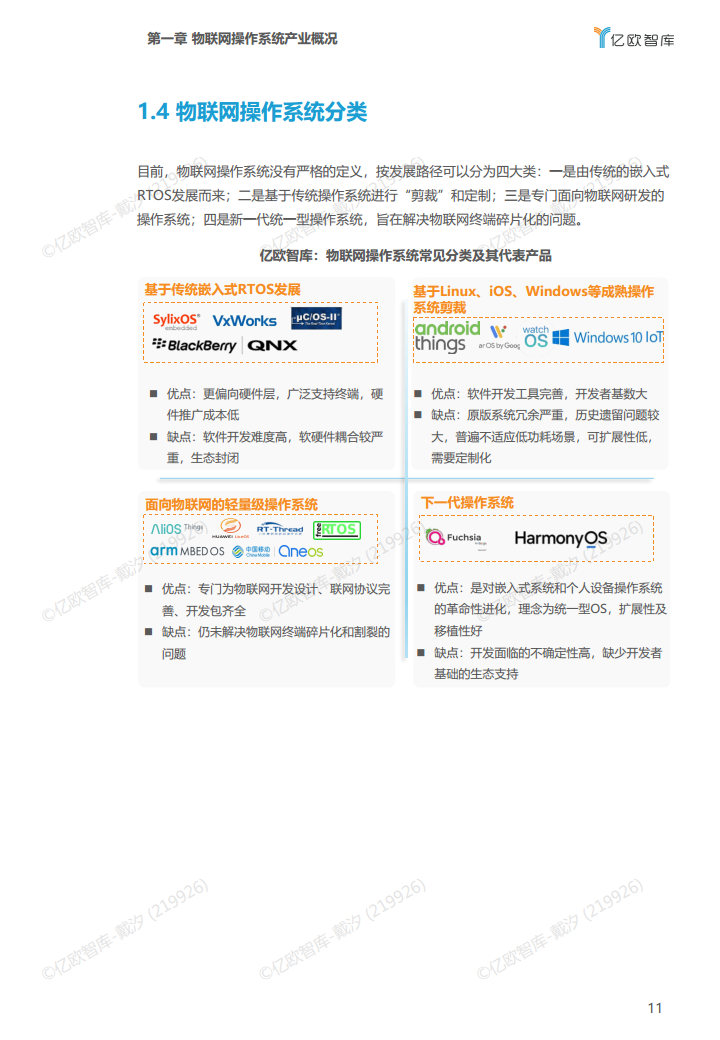 2022年中国物联网操作系统市场研究白皮书图片