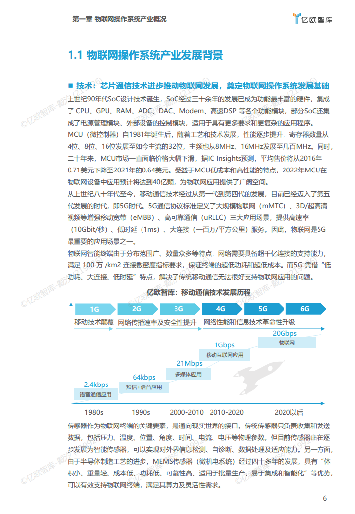 2022年中国物联网操作系统市场研究白皮书图片