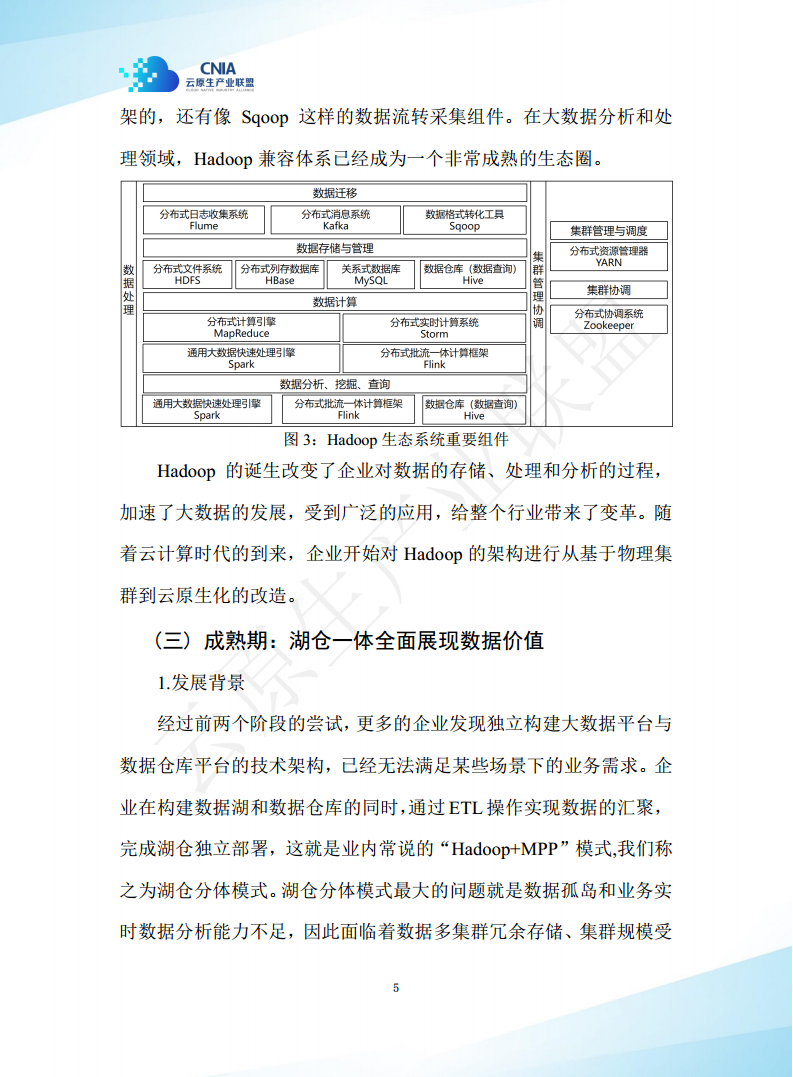 云原生湖仓一体白皮书（2022年）图片