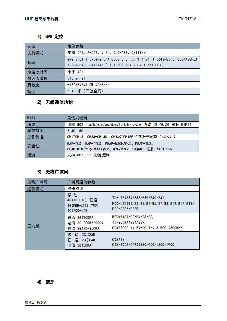 UHF超高频手持机图片