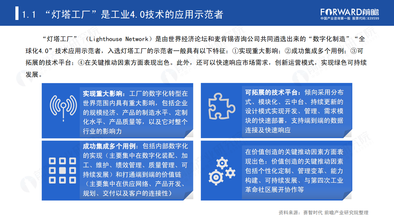 新经济下中国企业数字化转型之路 —— 灯塔工厂专题报告图片