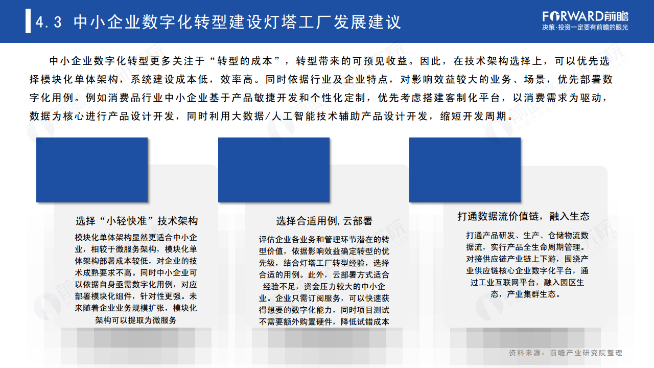 新经济下中国企业数字化转型之路 —— 灯塔工厂专题报告图片