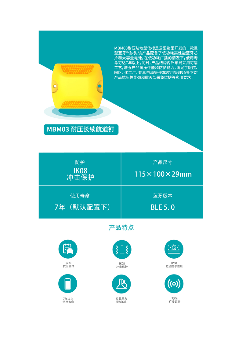 MBM03 耐压贴地型信标图片