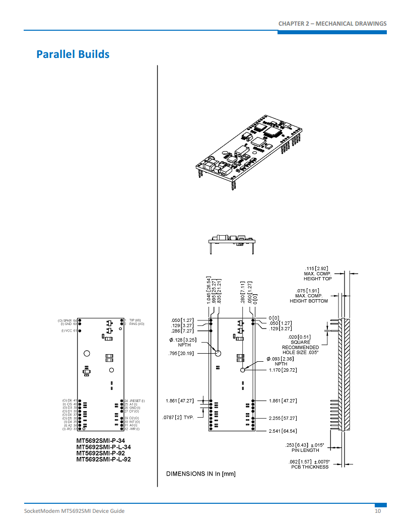 代理美国Multitech调制解调器MT5692SMI-L-92.R1图片