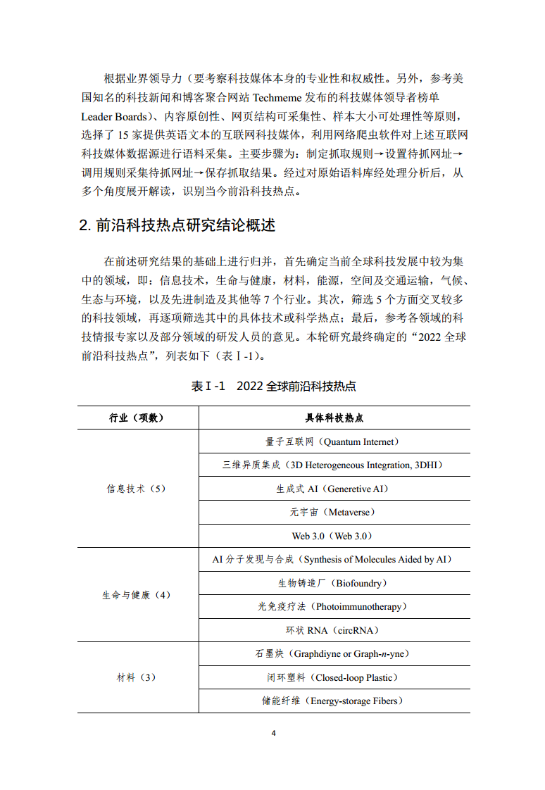2022全球前沿科技热点研究图片