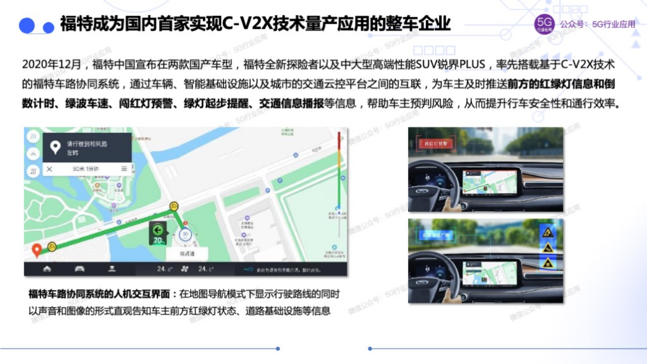车联网赋能智慧交通和自动驾驶图片