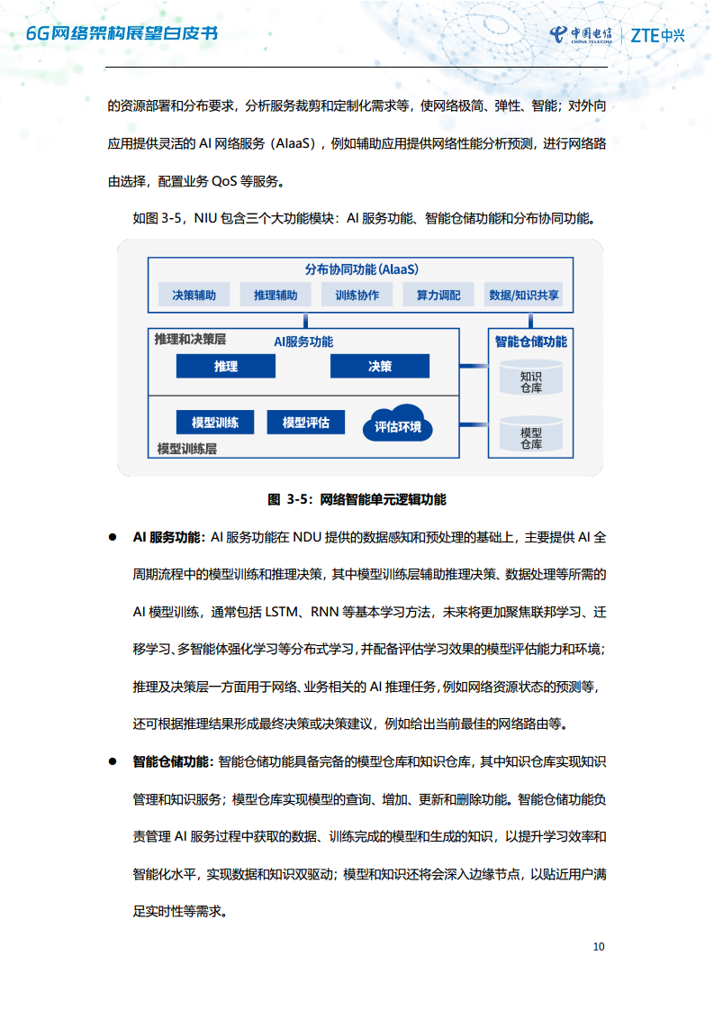 6G网络架构展望白皮书（2023）图片