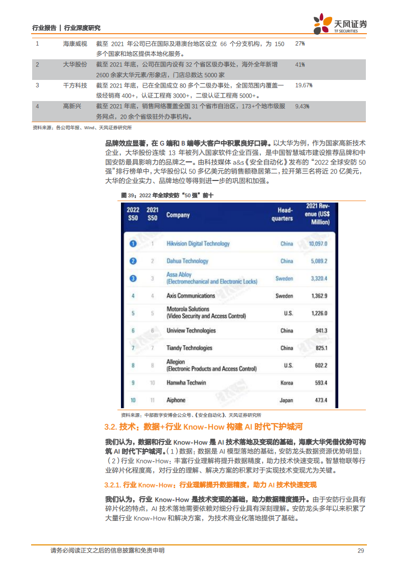 AI赋能制造业道路，传统安防龙头估值逻辑切换图片