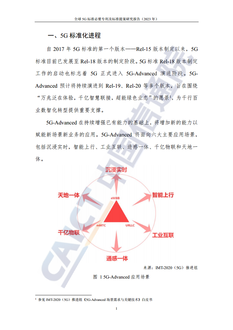 全球5G标准必要专利及标准提案研究报告（2023年）图片