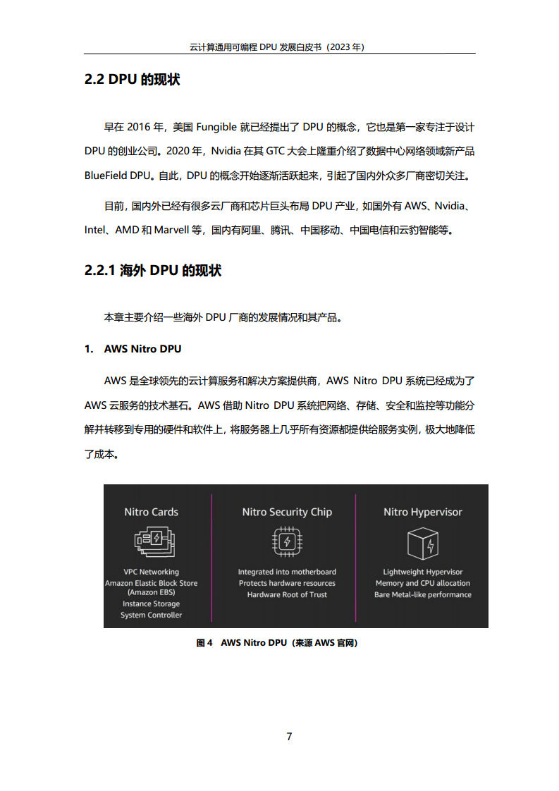 2023中国移动云计算通用可编程DPU发展白皮书图片