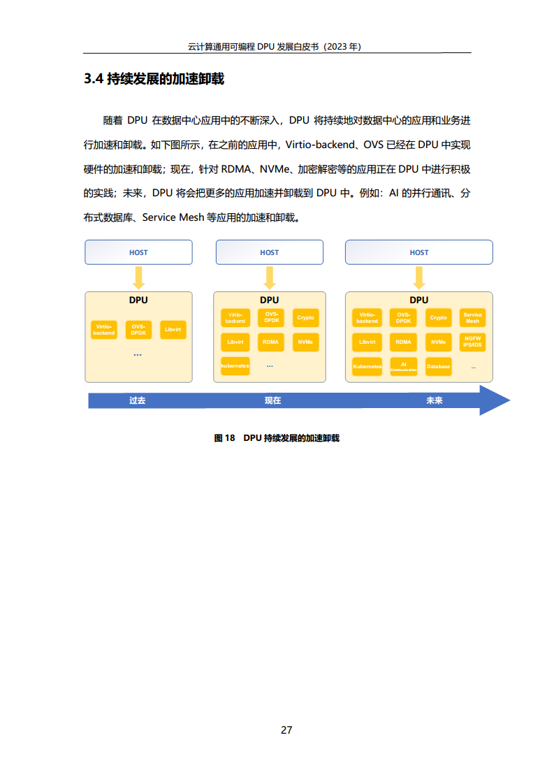 2023中国移动云计算通用可编程DPU发展白皮书图片