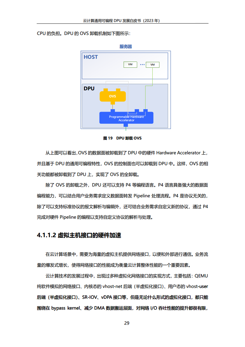 2023中国移动云计算通用可编程DPU发展白皮书图片