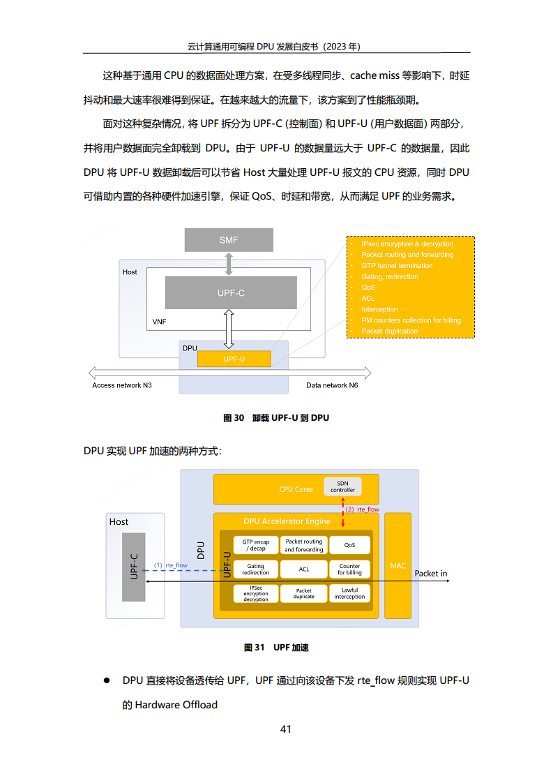 2023中国移动云计算通用可编程DPU发展白皮书图片