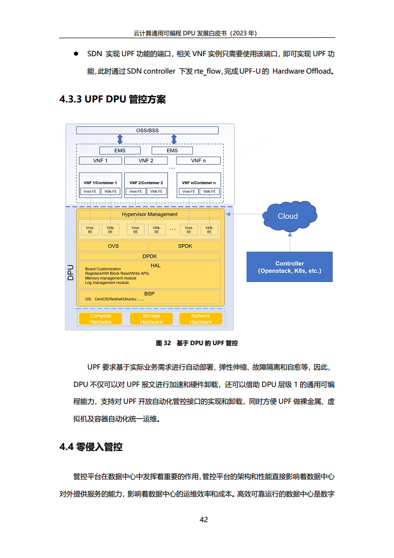 2023中国移动云计算通用可编程DPU发展白皮书图片