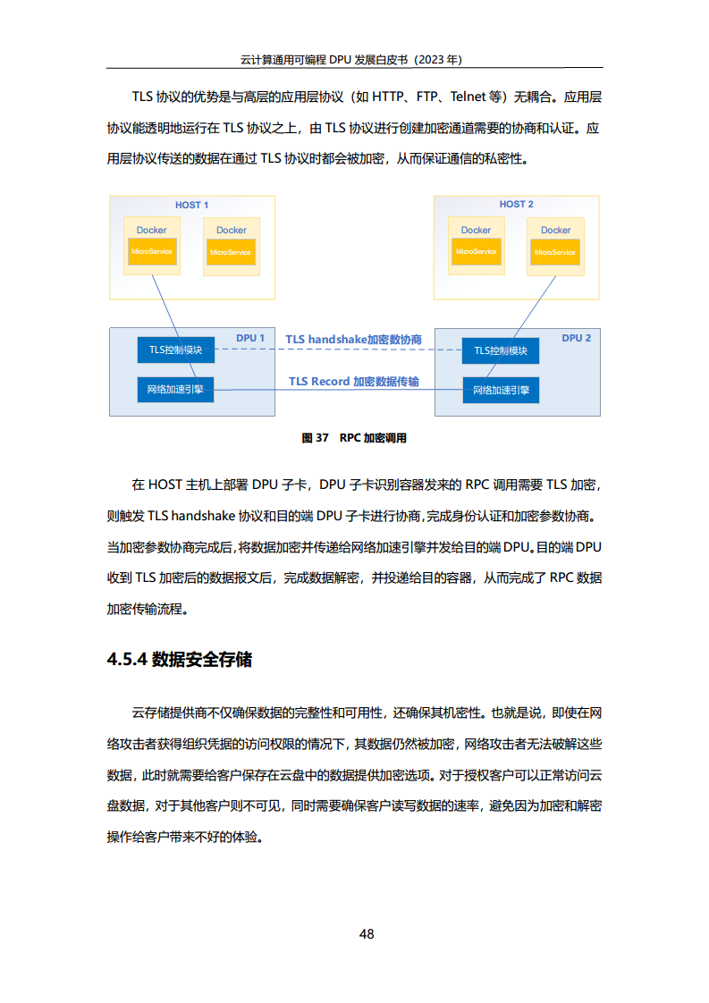 2023中国移动云计算通用可编程DPU发展白皮书图片