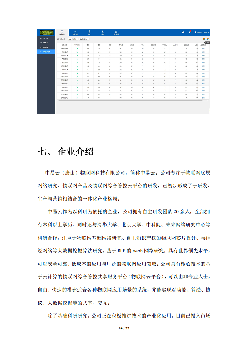 智慧茶园物联网管理系统图片