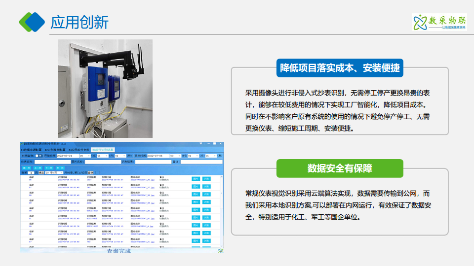 边缘计算与AI视觉识别的内网离线仪表拍照抄表数据采集系统图片