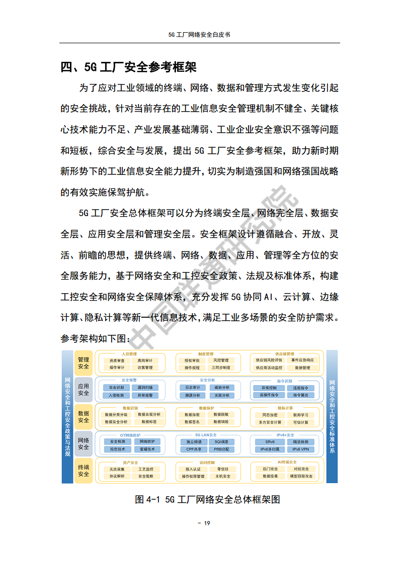 5G工厂网络安全白皮书图片