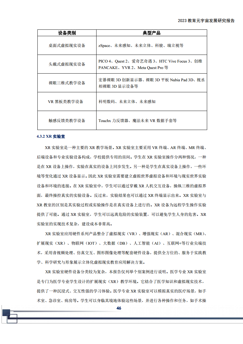 2023教育元宇宙发展研究报告图片