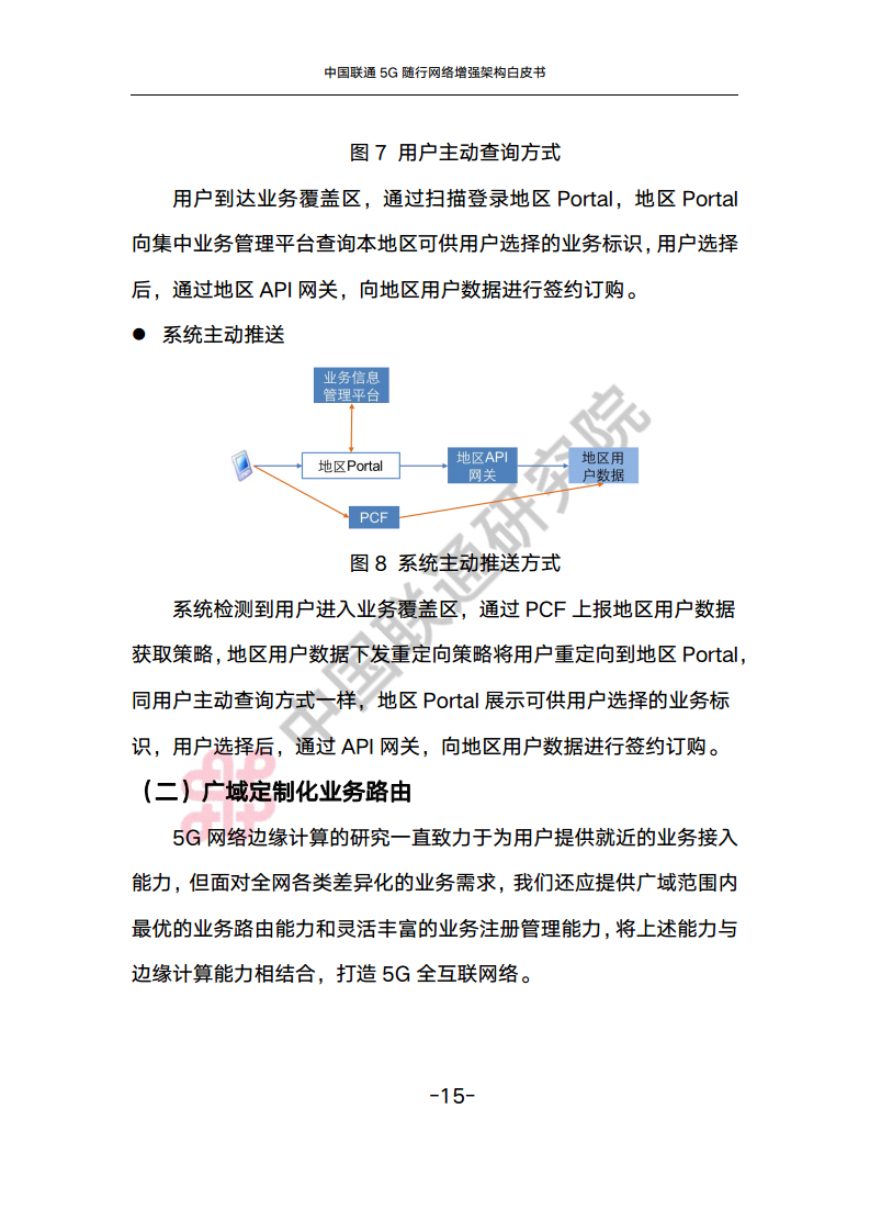 中国联通5G随行网络增强架构白皮书图片