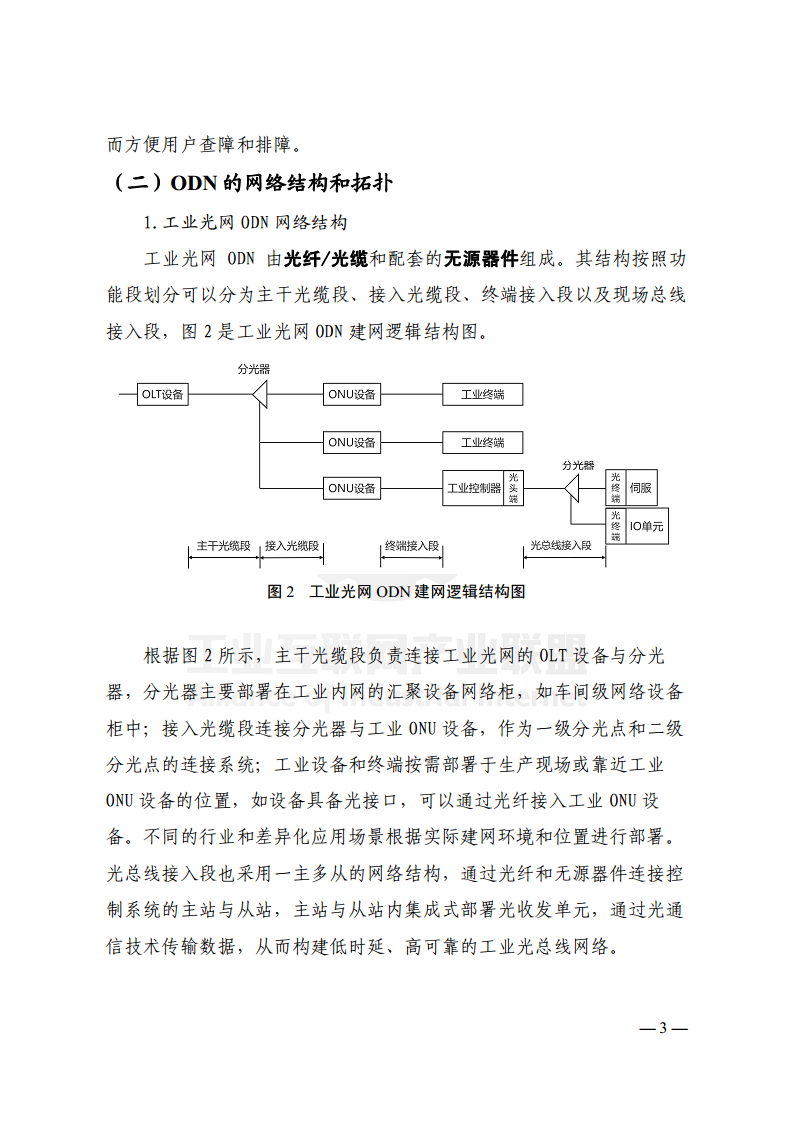 工业光网ODN建网白皮书（2022年）图片