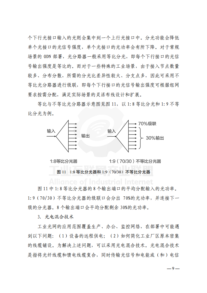 工业光网ODN建网白皮书（2022年）图片