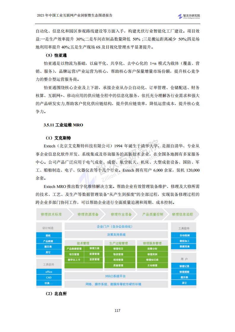 2023中国工业互联网产业洞察暨生态图谱报告图片