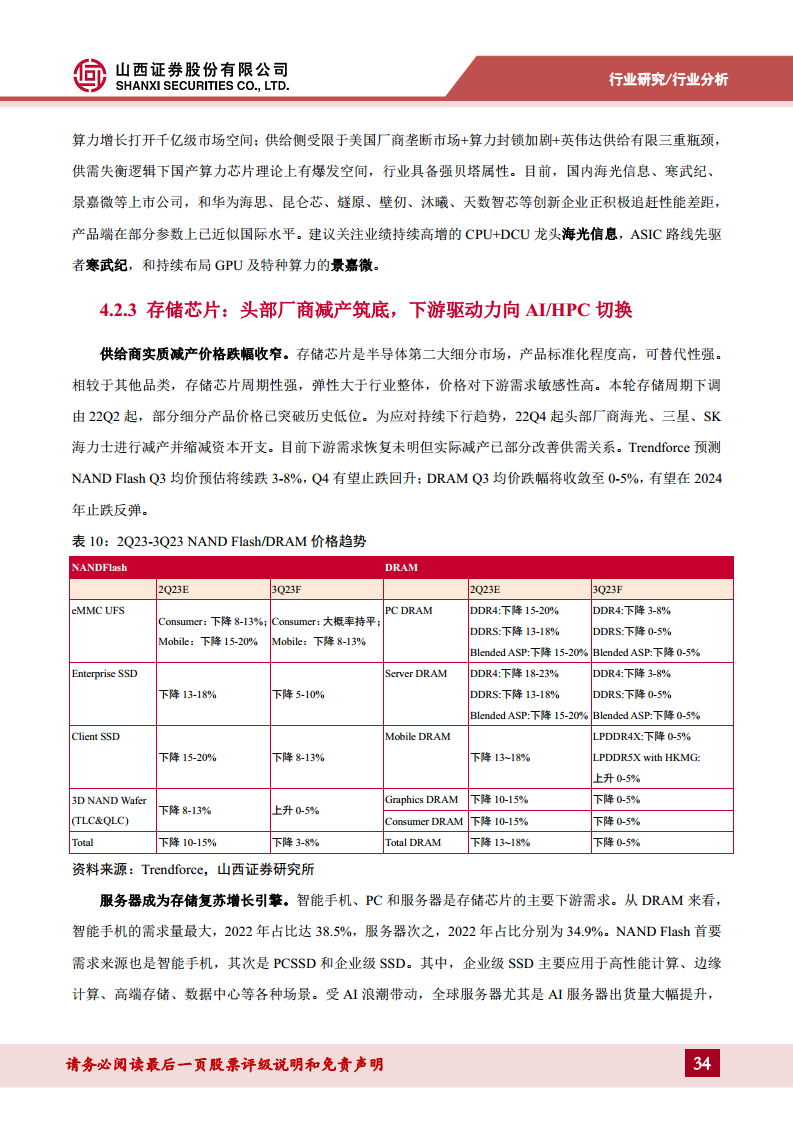 半导体行业专题：破晓钟声铺浩渺，AI浪潮赋新篇——关注周期视角下的复苏迹象图片