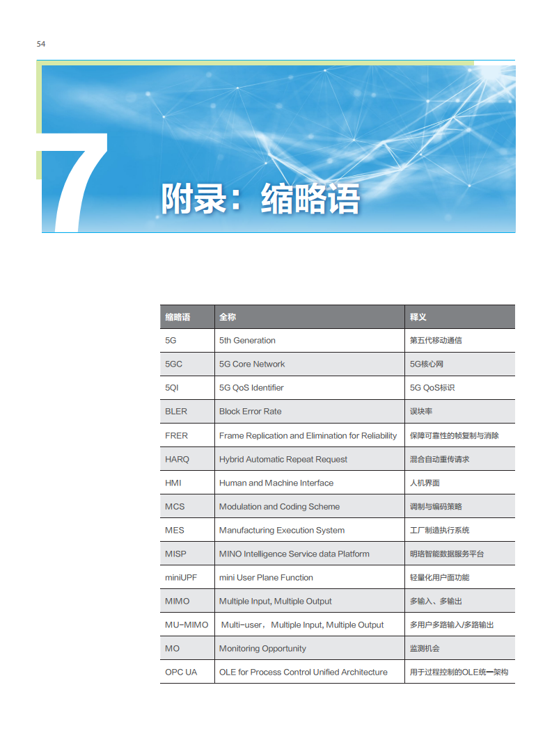 5G工业现场网白皮书图片