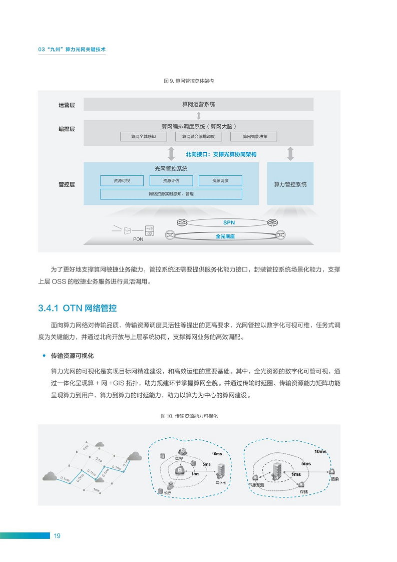 “九州”算力光网目标架构白皮书图片