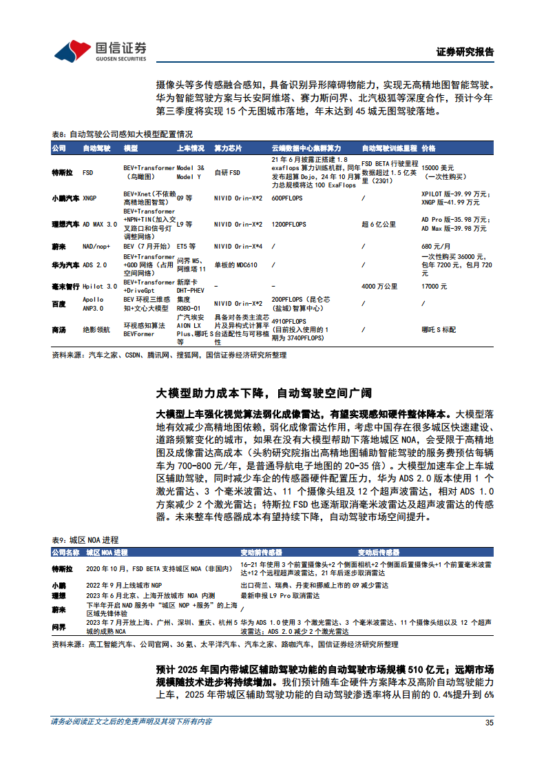 智能驾驶行业专题：算法篇：AI赋能背景下看汽车智能驾驶算法的迭代图片