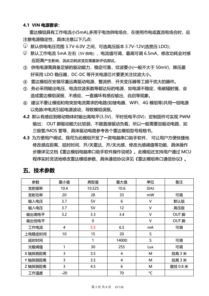 雷达感应模组RAD-02A-1417图片