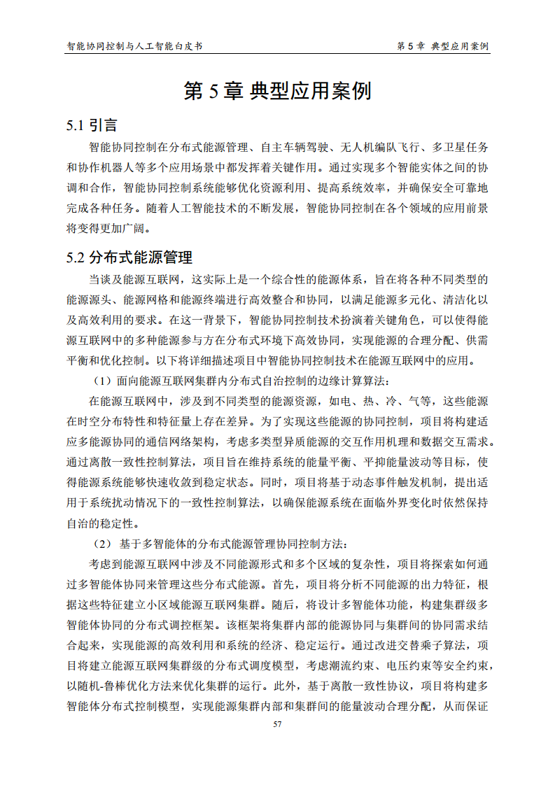 2023 中国人工智能系列白皮书--智能协同控制与人工智能图片