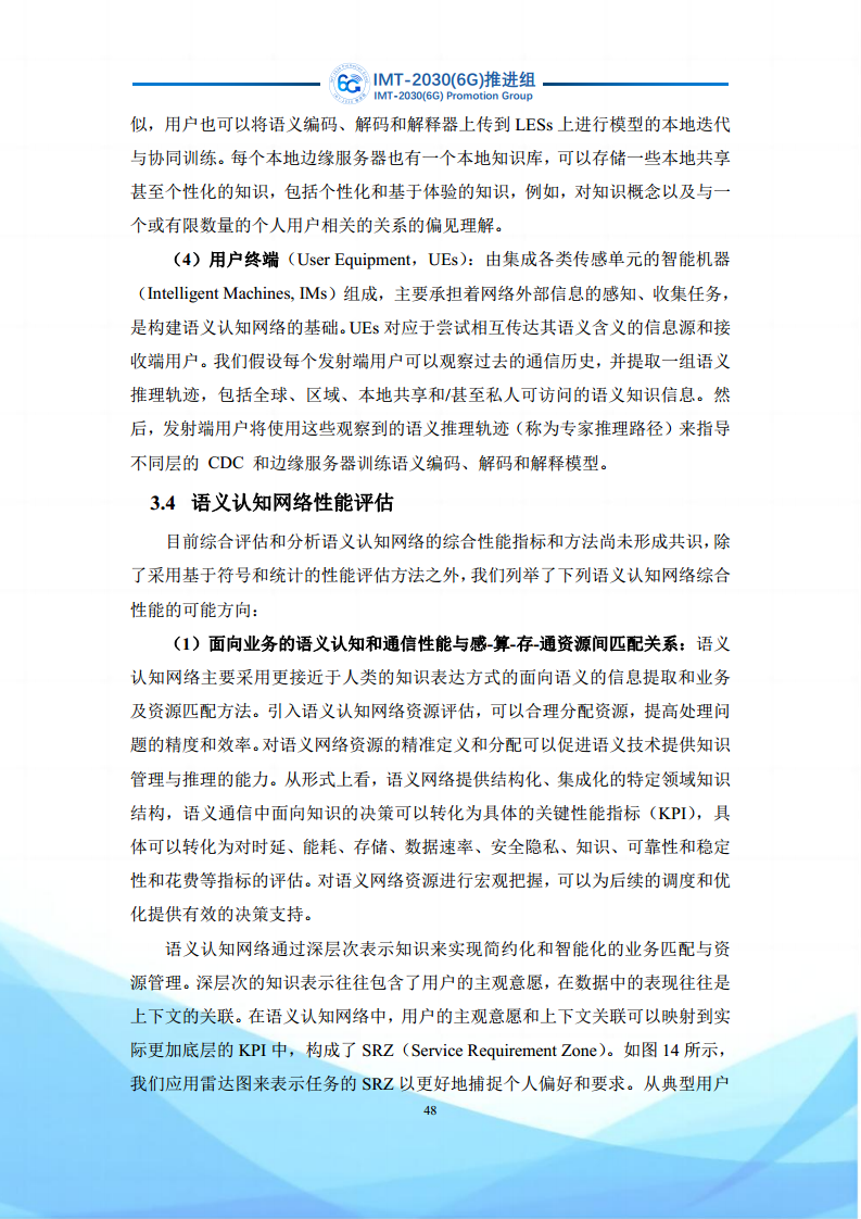 6G语义通信及语义认知网络架构研究图片