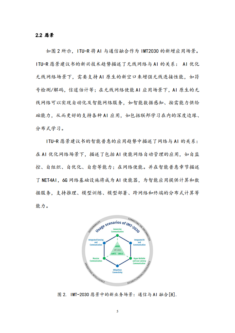 6G网络内生智能架构及关键技术白皮书（2023）图片