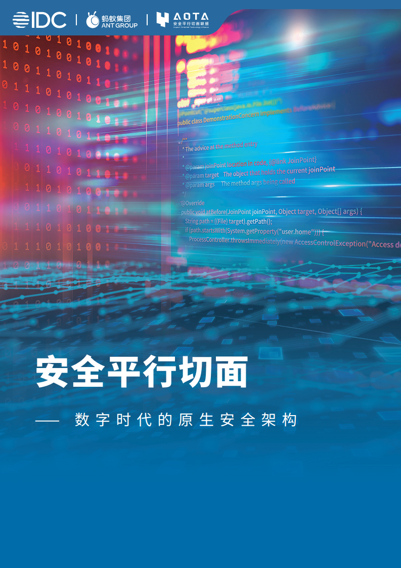 安全平行切面白皮书-数字时代的原生安全架构图片