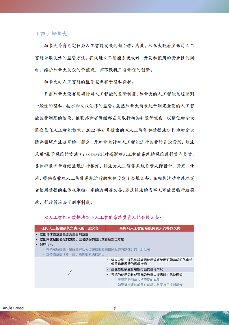 全球生成式人工智能监管研究报告图片