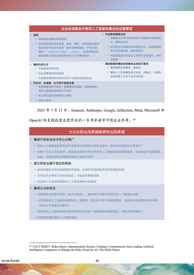 全球生成式人工智能监管研究报告图片