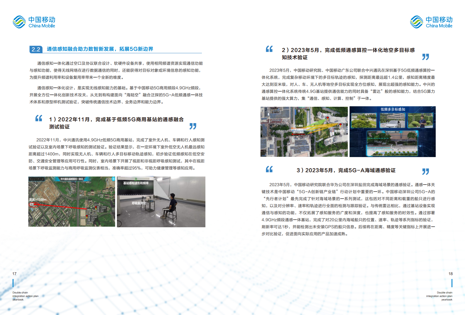 5G-Advanced “创新链-产业链”双链融合行动计划年鉴（2023年版）图片