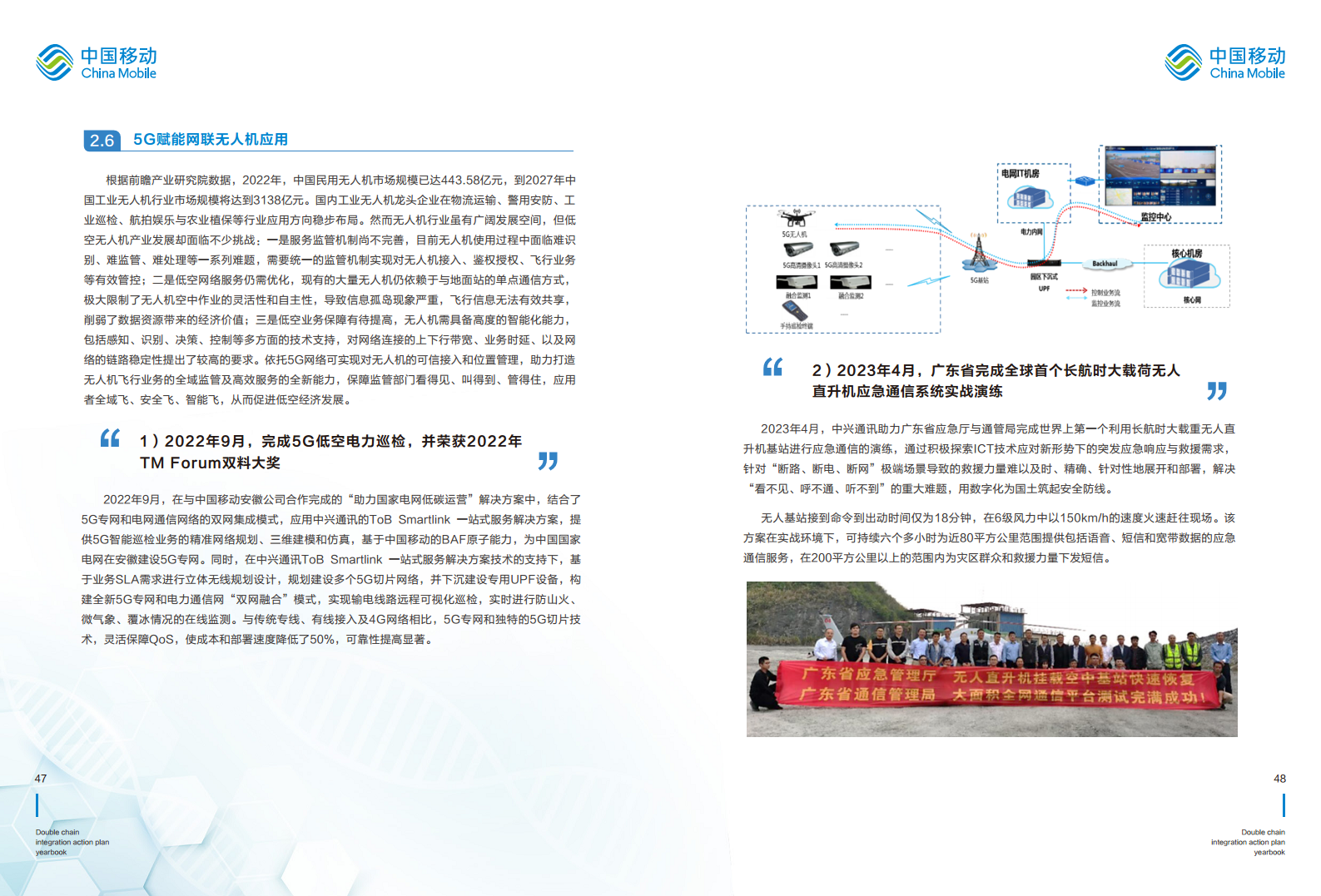 5G-Advanced “创新链-产业链”双链融合行动计划年鉴（2023年版）图片