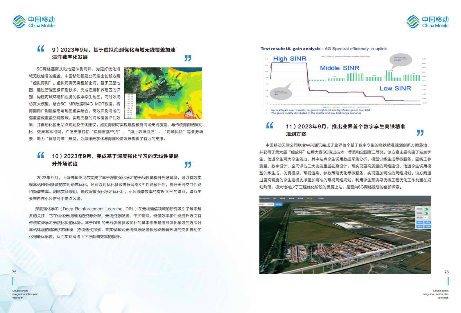 5G-Advanced “创新链-产业链”双链融合行动计划年鉴（2023年版）图片