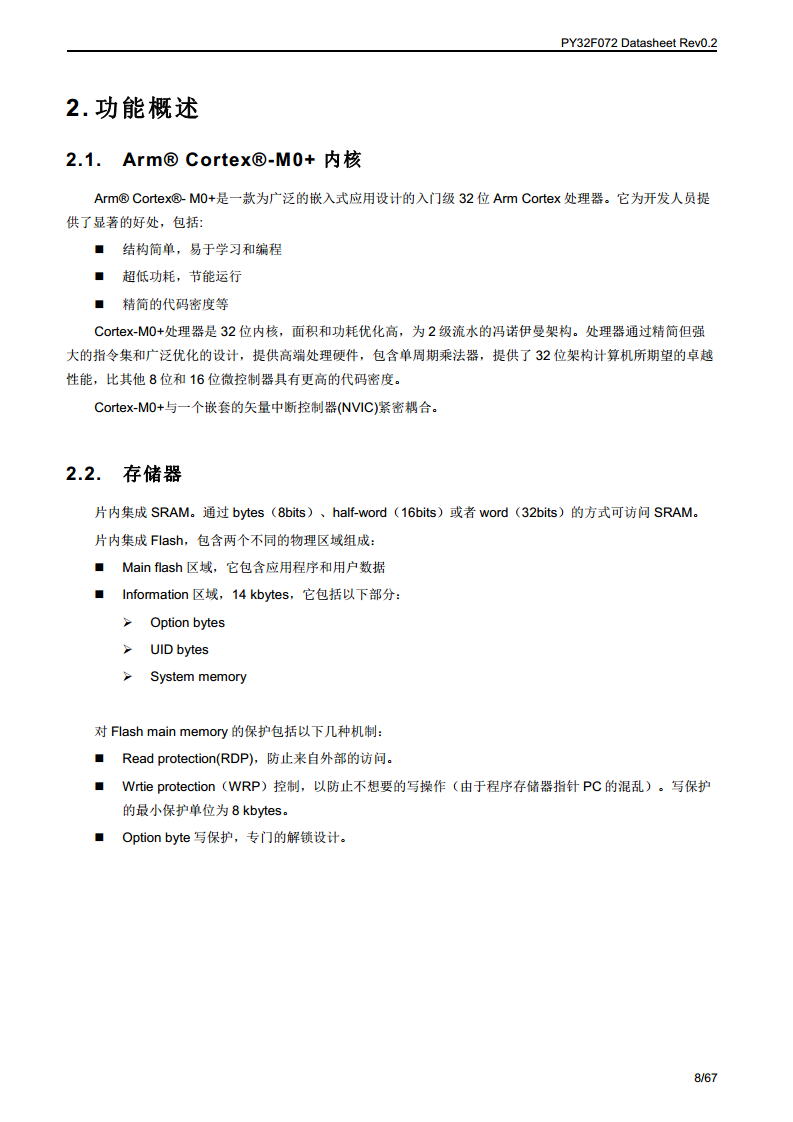 PY32F072单片机图片